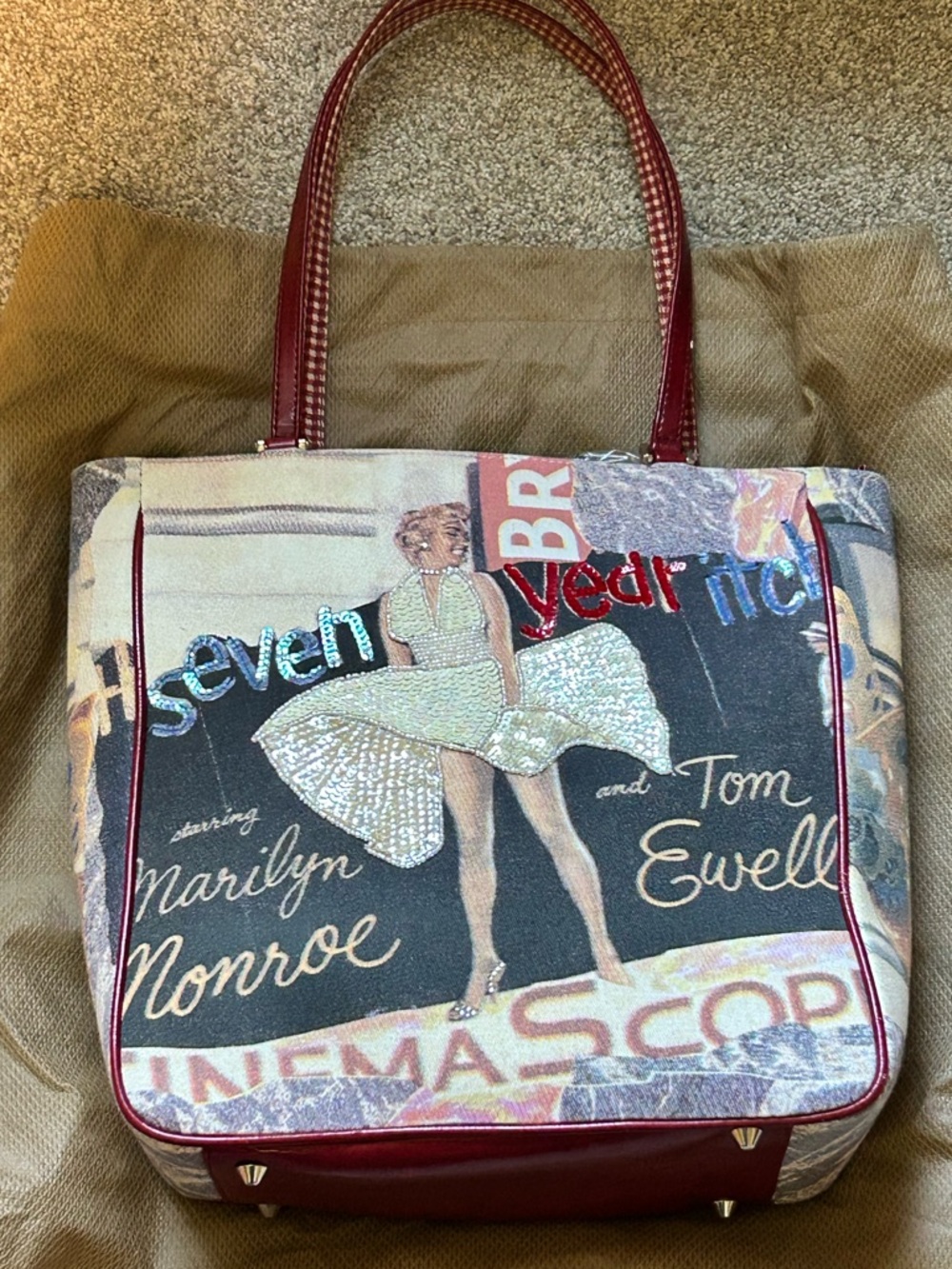 Isabella Fiore Marilyn Monroe Seven Year Itch Tote